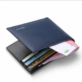 BLUE PATTERN SHORT WALLET